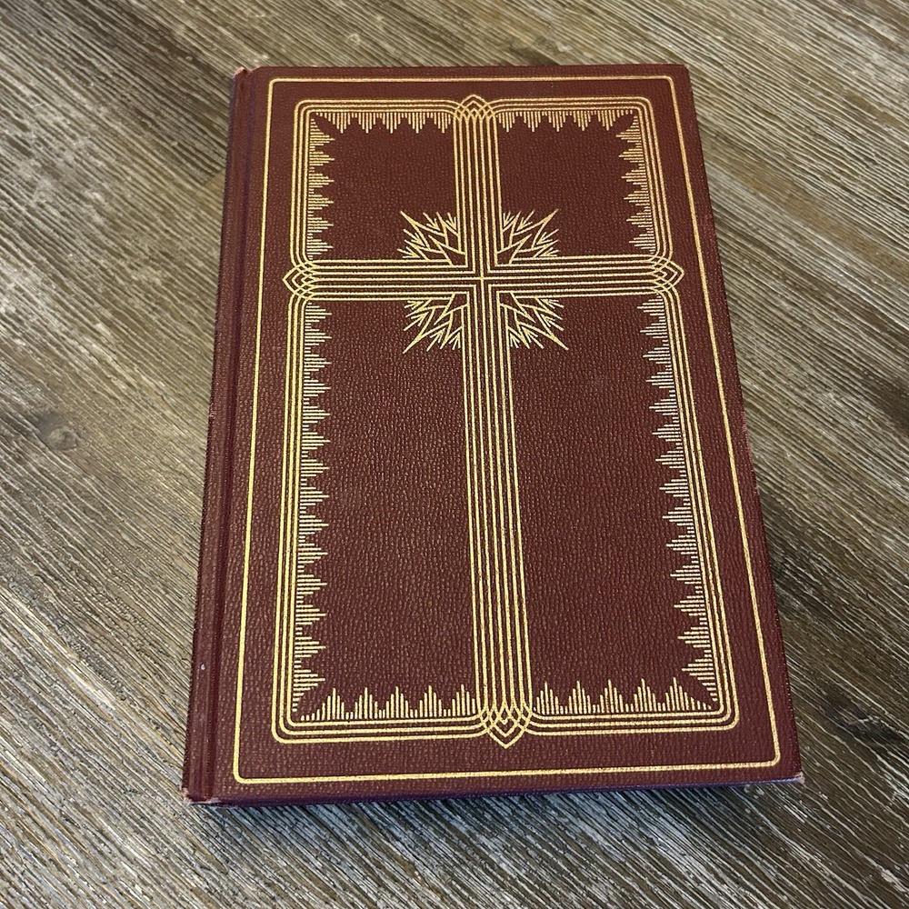 THE GREATEST STORY EVER TOLD, Fulton Oursler, Leather-like 1951 Doubleday Book
